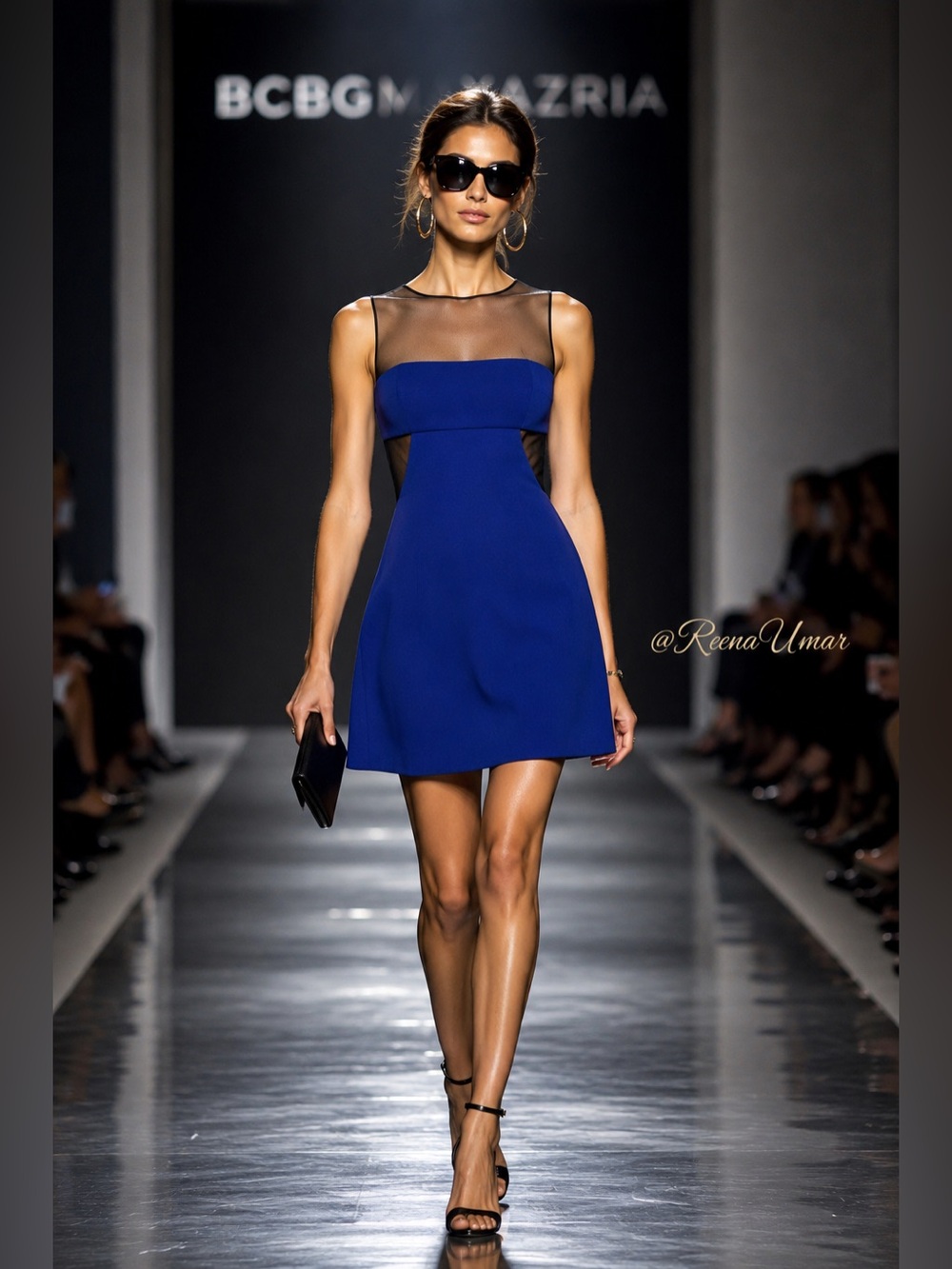 BCBGMAXAZRIA Waverly Open Back A-Line Dress – Size XXS